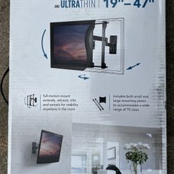 New Simplicity 19”-47” Full Motion TV Wall Mount