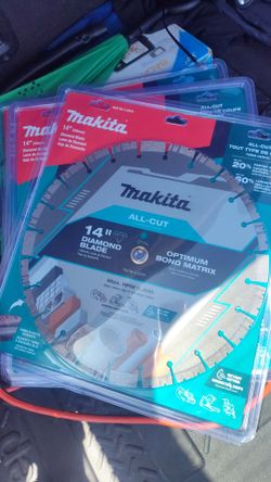 Makita 14" diamond blade
