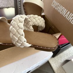 Cream Sandals 