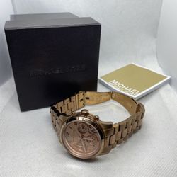 Micheal KORS Ladies Rose Gold Watch
