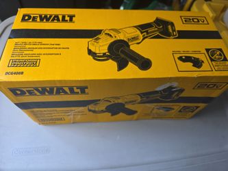 DEWALT 20VMAX BRUSHLESS 4.5"/PULG/PO (115MM)PADDLE SWITHC ANGLE GRINDER (TOOL ONLY)PRICE IS FIRM