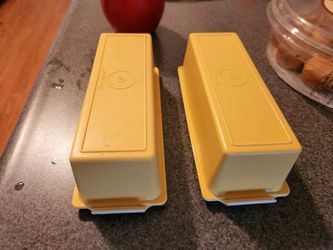 Vintage Tupperware Butter Dishes