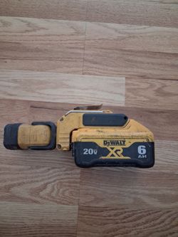 Dewalt flashlight and battery