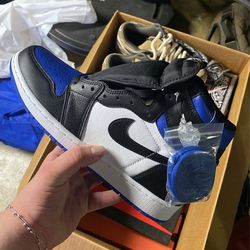 Jordan 1 Royal Toe Size 10