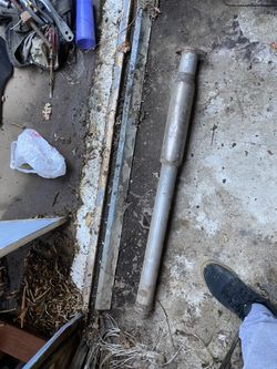 Universal Test Pipe Will Muffler 