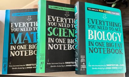 The complete middle and high school study guide - Science, Biology and Math