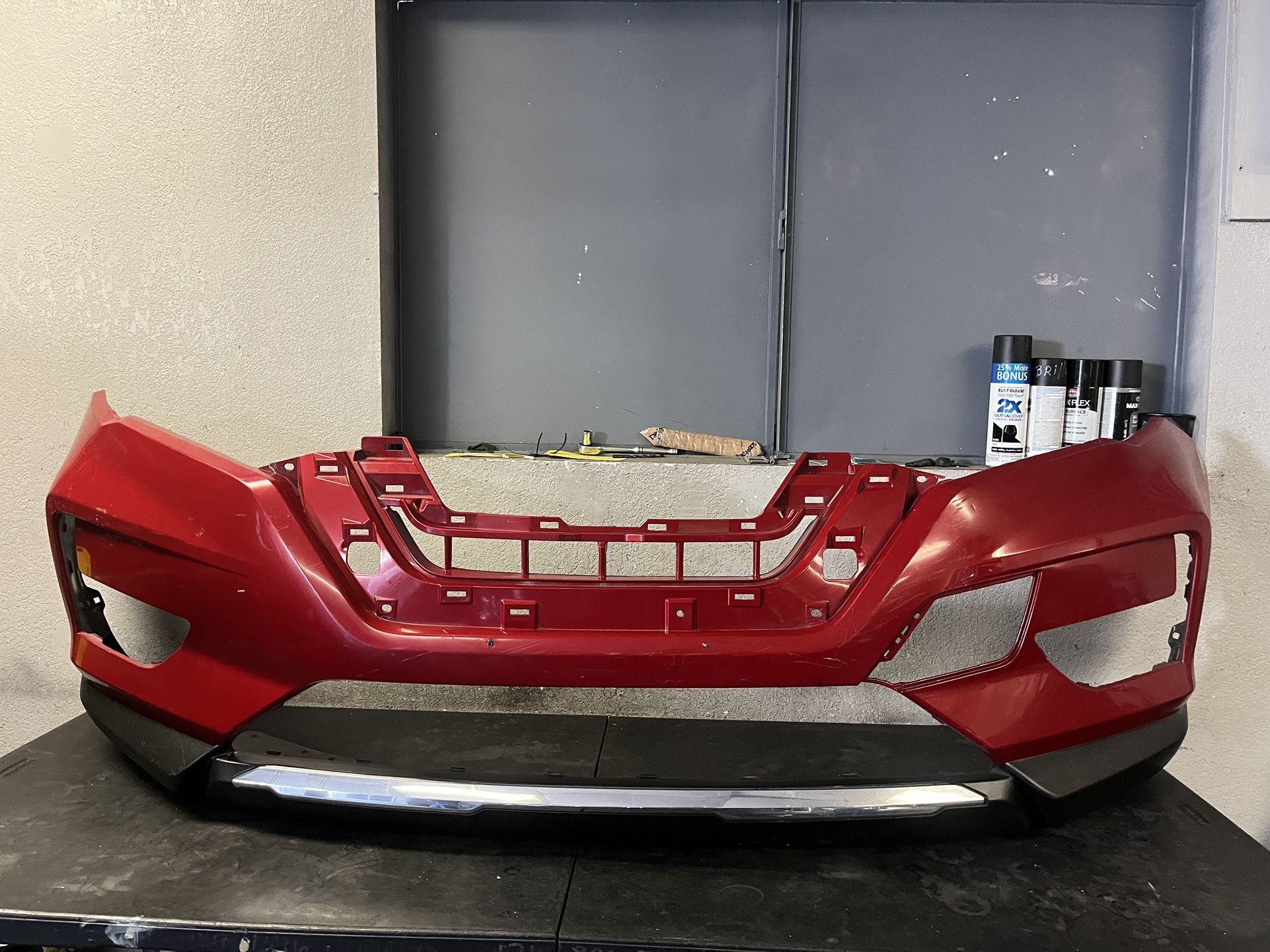 2017-2018-2019-2020 NISSAN ROGUE FRONT BUMPER OEM USED