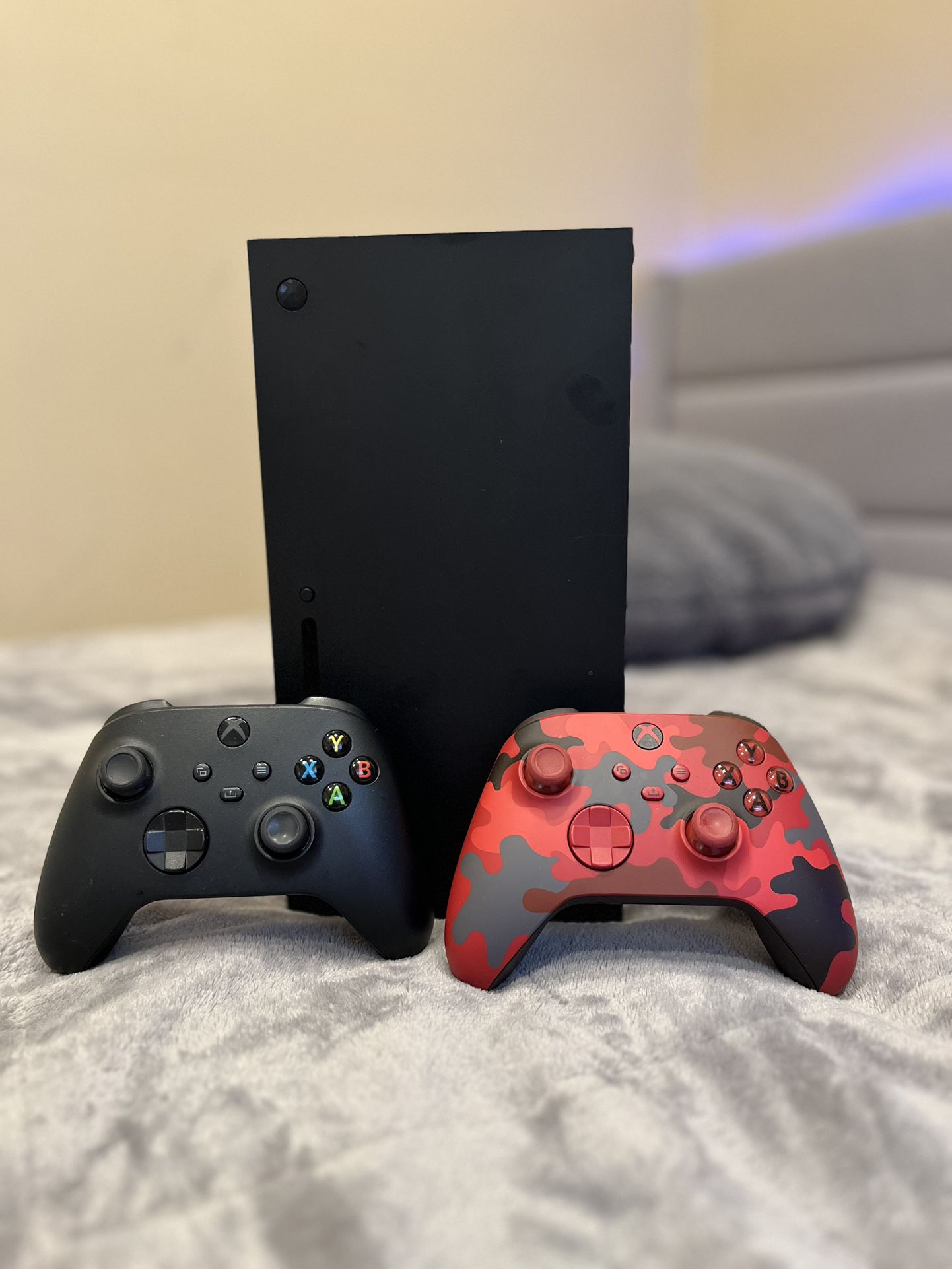 Xbox Series X With 2 Controllers 