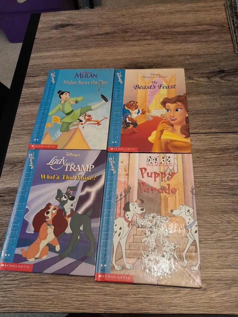 Lot Of Four Disney Books