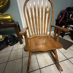 Wooden Rocking Chair
