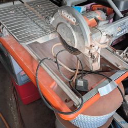 Rigid Tile Wet Saw