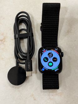 Apple Watch Series 8 41mm GPS+LTE  Midnight Aluminum Decent Condition