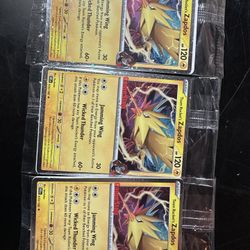Pokemon Cards GameStop Zapdos!