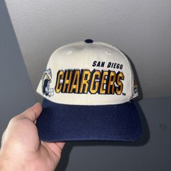 Vintage Specialties San Diego LA Chargers Shadow Hat Pro Line NWT New Rare!