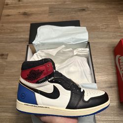 Jordan 1 High Retro Fragment X Union LA Varsity Red Sport Royal