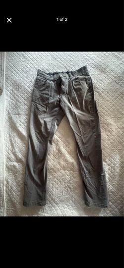 gray jeans.