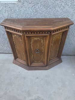 Cabinet  antique 3 sided