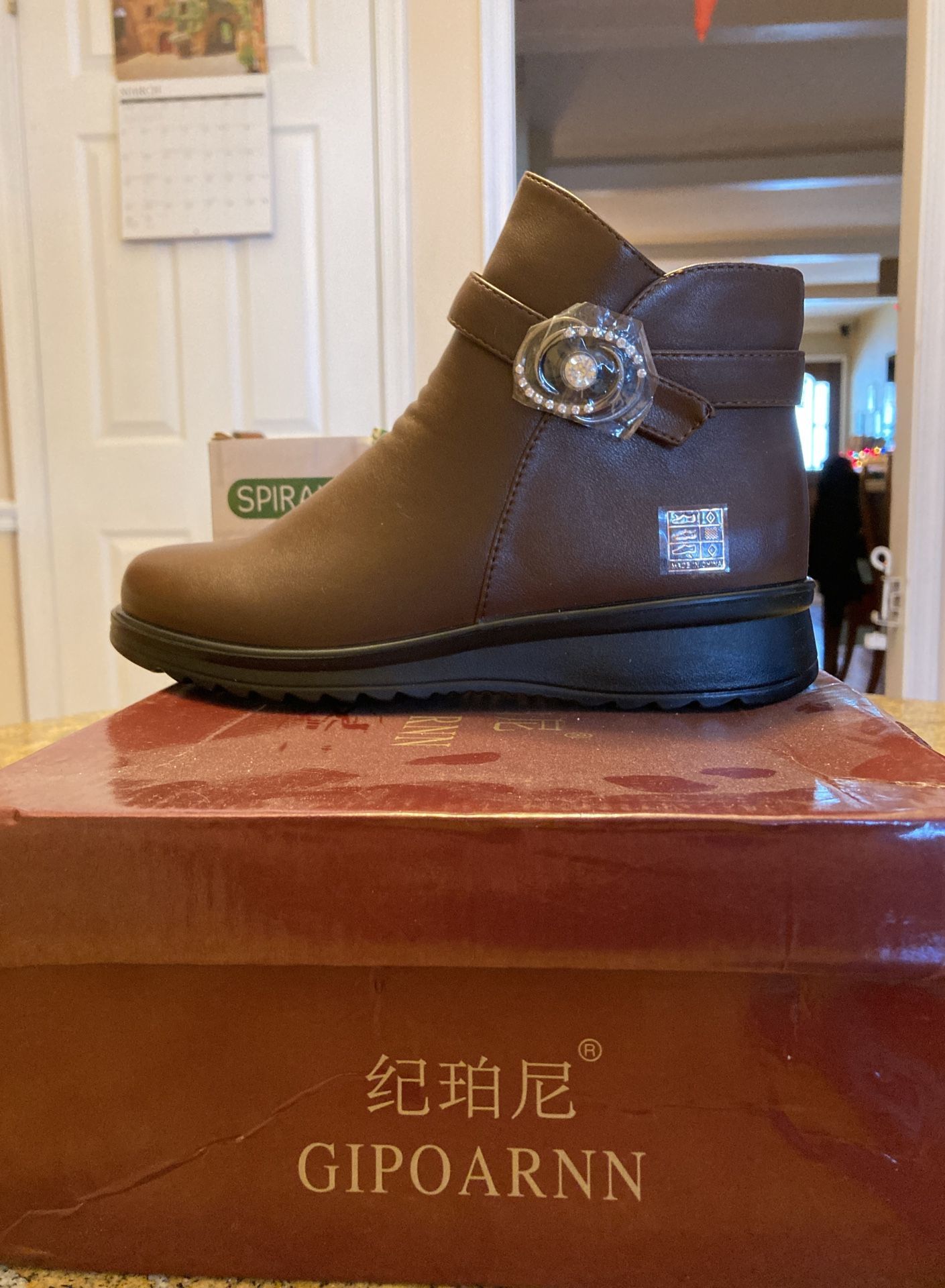 Women’s Brown Leather  Boots