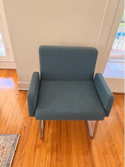 Mid century chrome chair