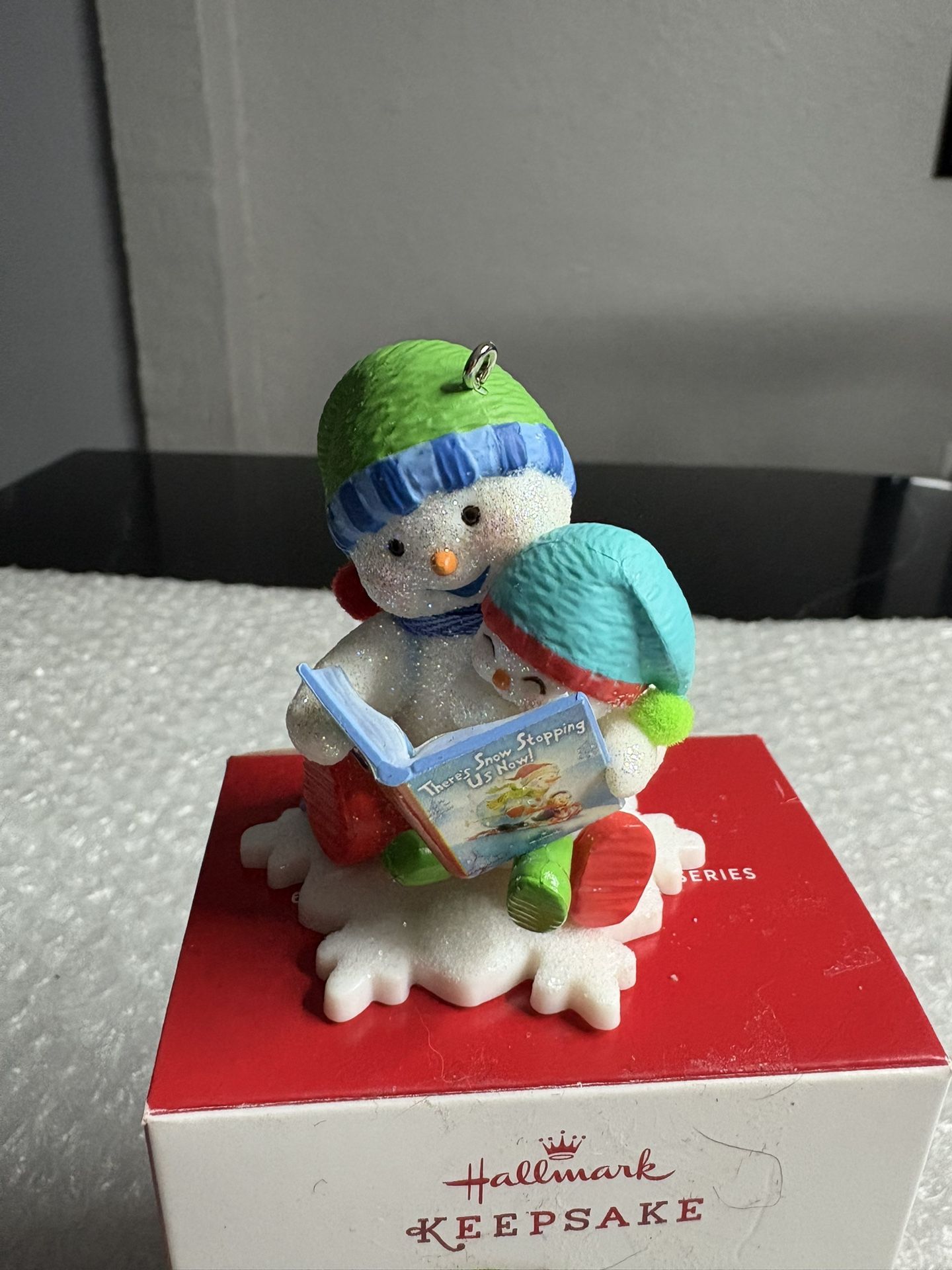 Hallmark Keepsake Making Memories Reading Is Snow Much Fun Series Ornament