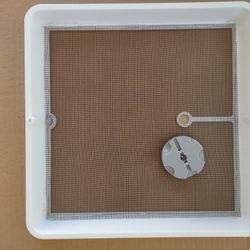  Corner Screen for Heng Roof Vents - White