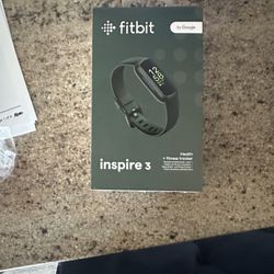 Fitbit Inspire 3 Health & Fitness Tracker Midnight Black Smartwatch
