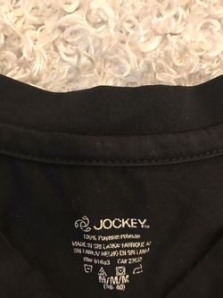 Men’s Jockey M size black T-shirt great condition