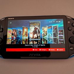 🔥 PS Vita (Blue) - Loaded with Games 🔥
