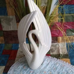 Swan Flower Ceramic