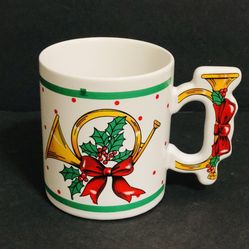 Vintage The Love Mug French Horn Bow Mug Style XM-300
