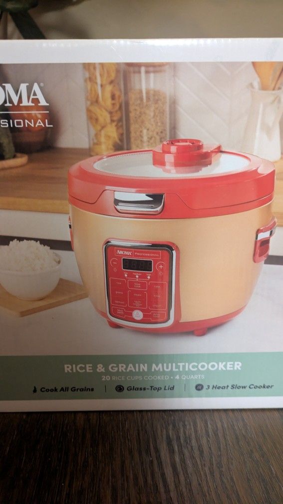 4 Quart BPA Free Rice And Grain Multicooker