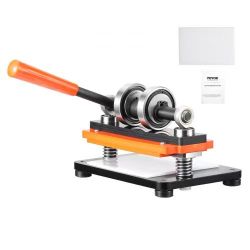 463#Leather Cutting Machine, 7.1 x 3.9 in Embossing Plate Manual Die Cutter, 0.47 in Pressure Stroke Dual Guide Shafts Die Cut Machine, Leather Emboss