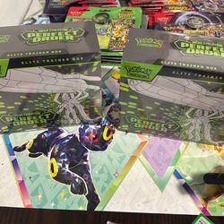 Perfect order etbs and mega kangaskhan ex boxes for sale