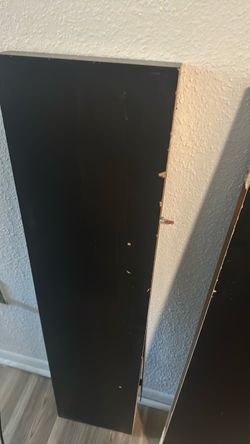 2 IKEA shelves brown