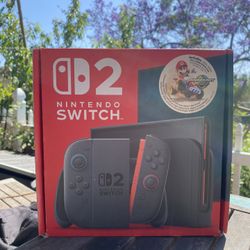 New Nintendo Switch 2 + Mario Kart World Bundle
