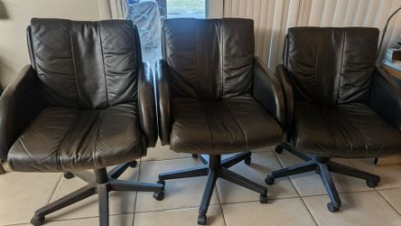 3 Adjustable Office Chairs $75 for all 3