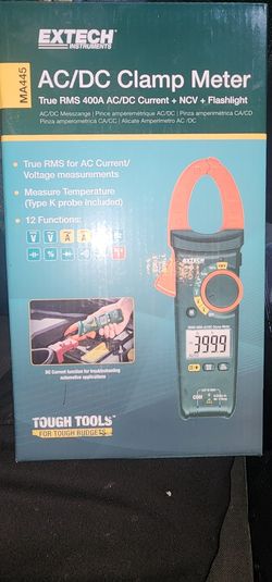 Extech MA445 True RMS 400A Clamp Meter - NCV - Like New / Boxed