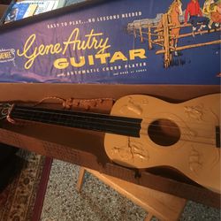 Gene Autry Guitar Collectible W/ Box