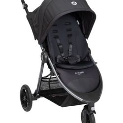 Maxi-Cosi Gia XP 3Wheel Full Size Stroller in Pure Cosi - Black