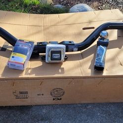 GMC ACADIA TRAILER HITCH SETUP