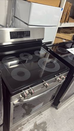 Frigidaire gallery, five burner freestanding electric range