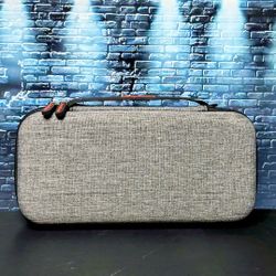 innoAura Switch 2 Carrying Case for NS Switch 2 (2025), with 9 Game Card Slots, Protective Travel Storage Case, Cute Pendant and Sticker, Gray