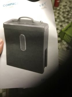 Embassy user 10 sheet crosscut compaction paper shredder