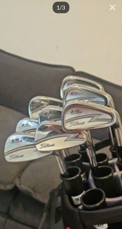 Excellent Condition  ! Titleist ZB Golf Iron Set 3 - 9, PW ASKING FOR $395 Or Best Offer