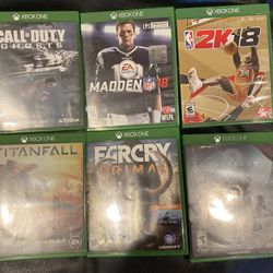 XBOX ONE GAMES!!! $5-$10