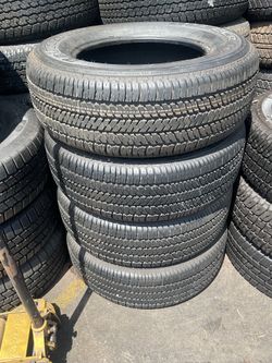 Bridgestone  265/65R17 Set of four used $300