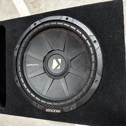 Kicker subwoofer 10”