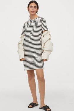 H & M T-Shirt Cotton Dress