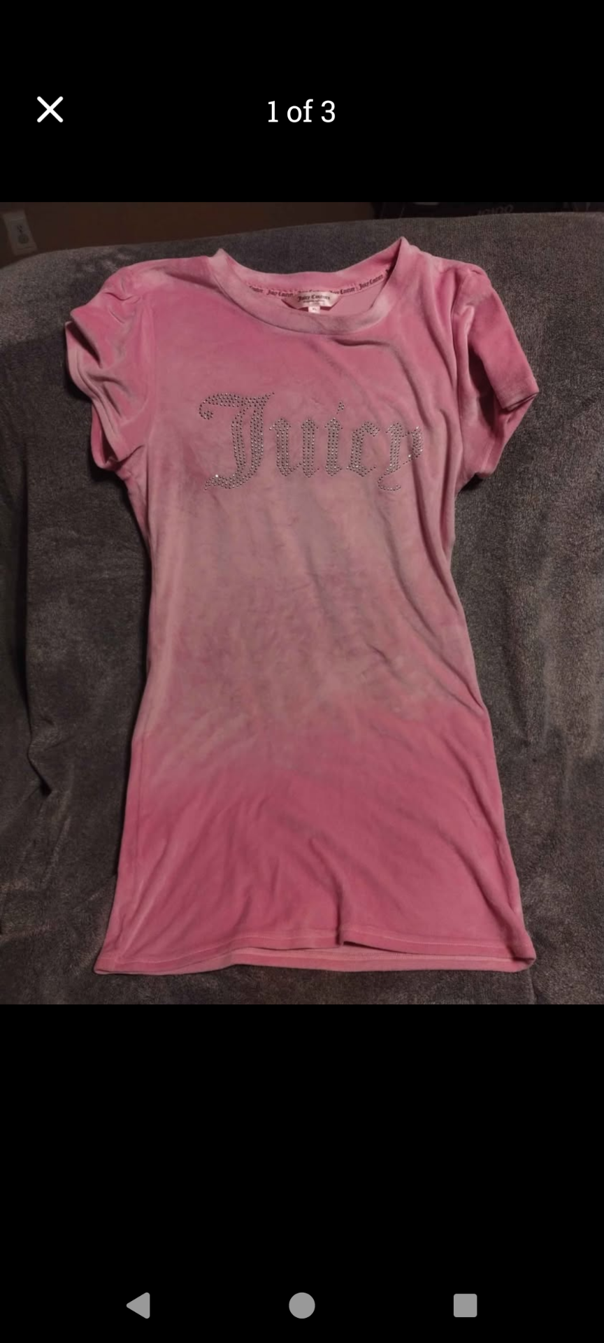 Juicy couture nightgown