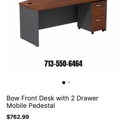 4 Piece bush Executive Desk Set
